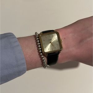 Cluse leather watch never worn!